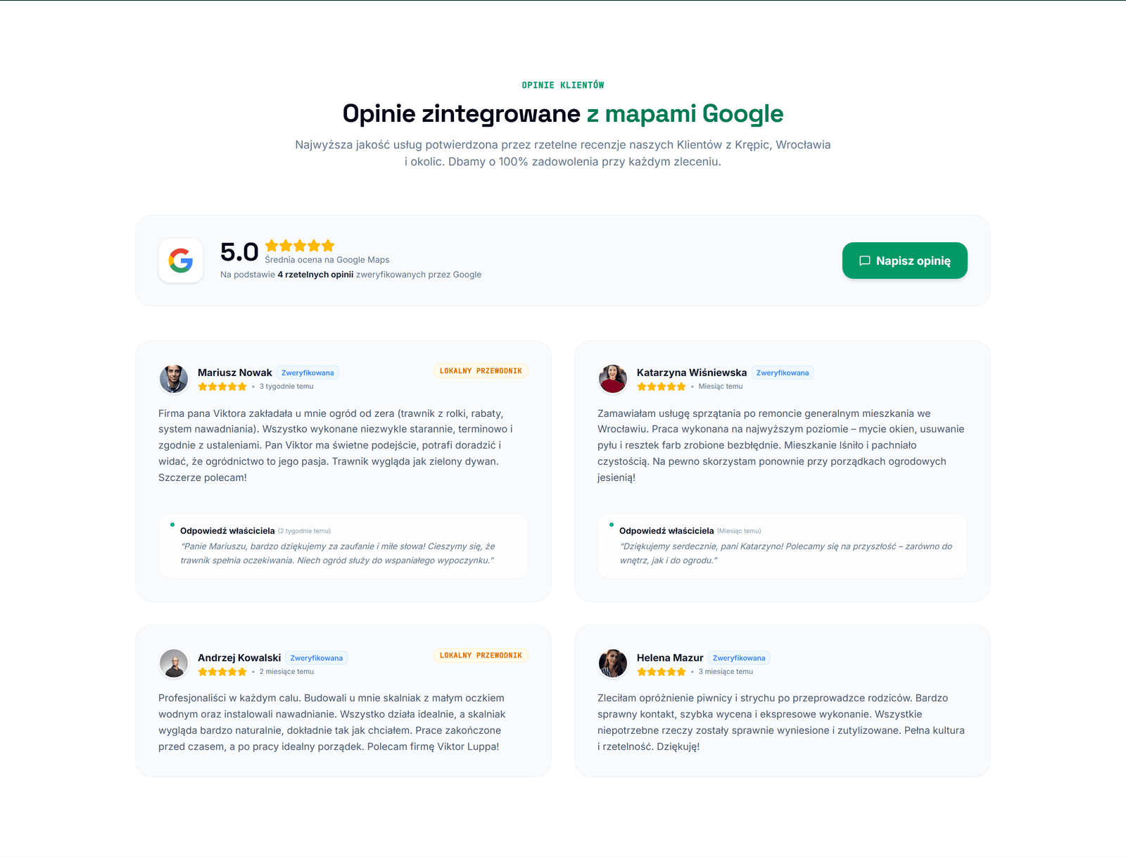 Google reviews