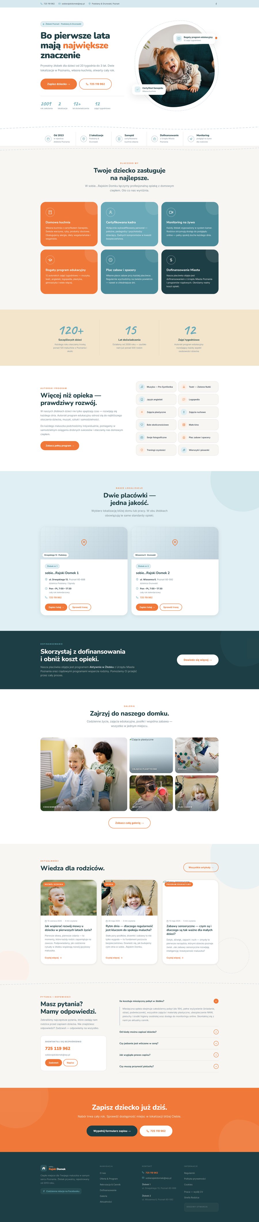 Sobierajski Domek — pełna strona